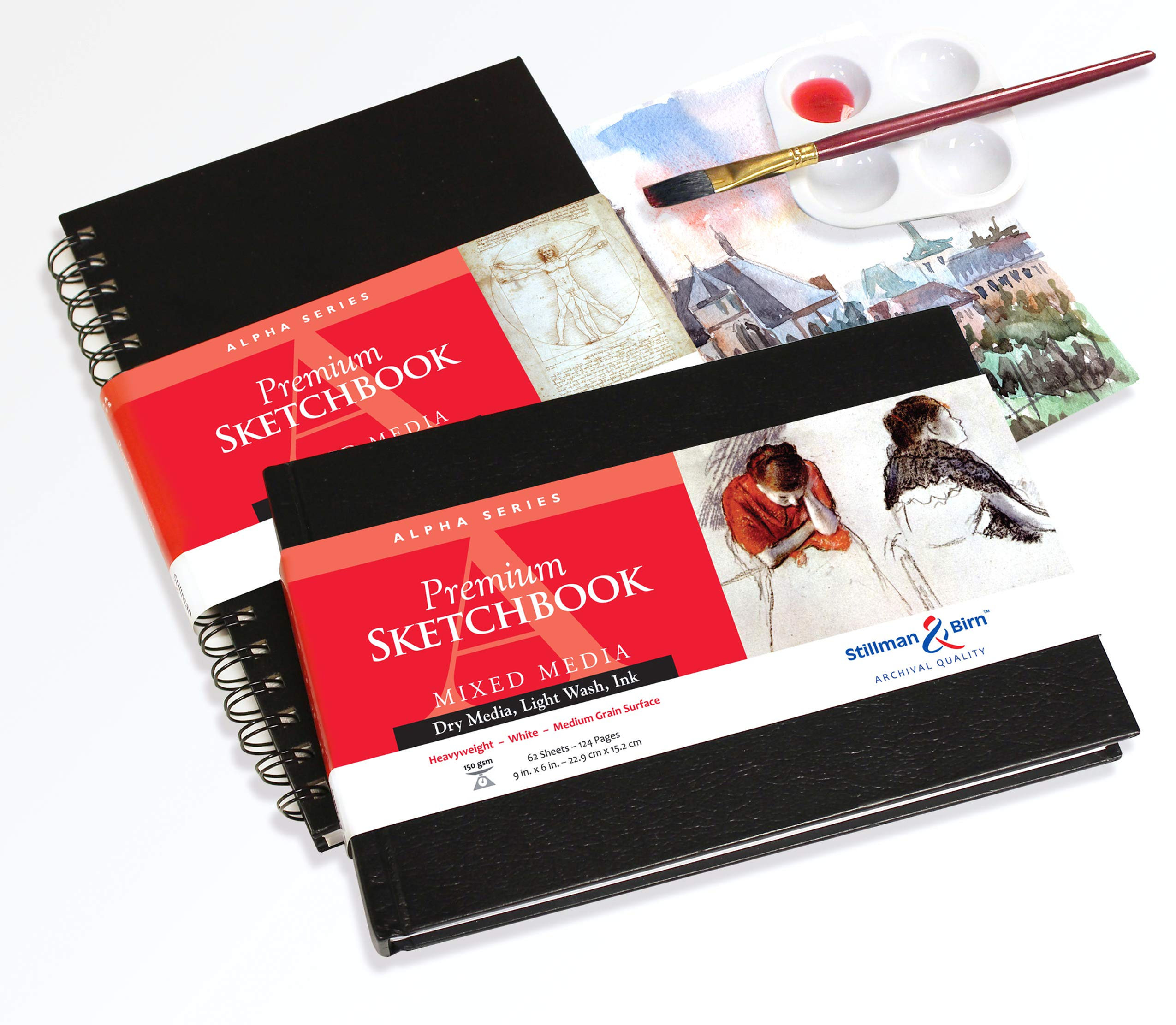 Stillman & Birn Mixed Media Sketchbooks-Alpha Series