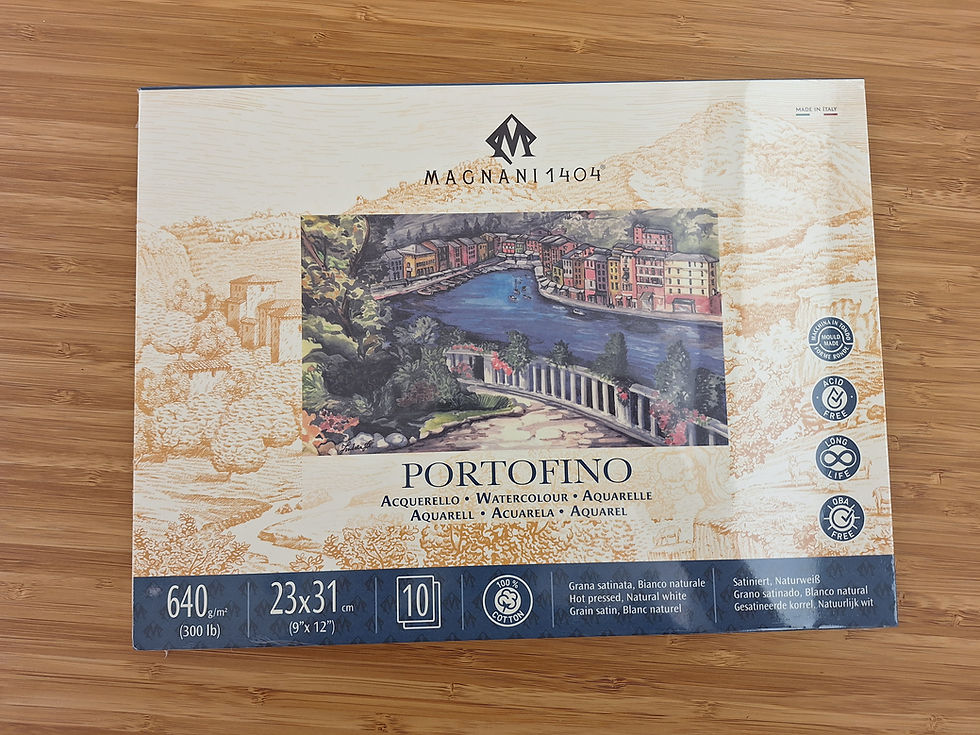 Thumbnail: Magnani 1404 Professional Watercolour Paper-意大利製造的全綿藝術級水彩紙