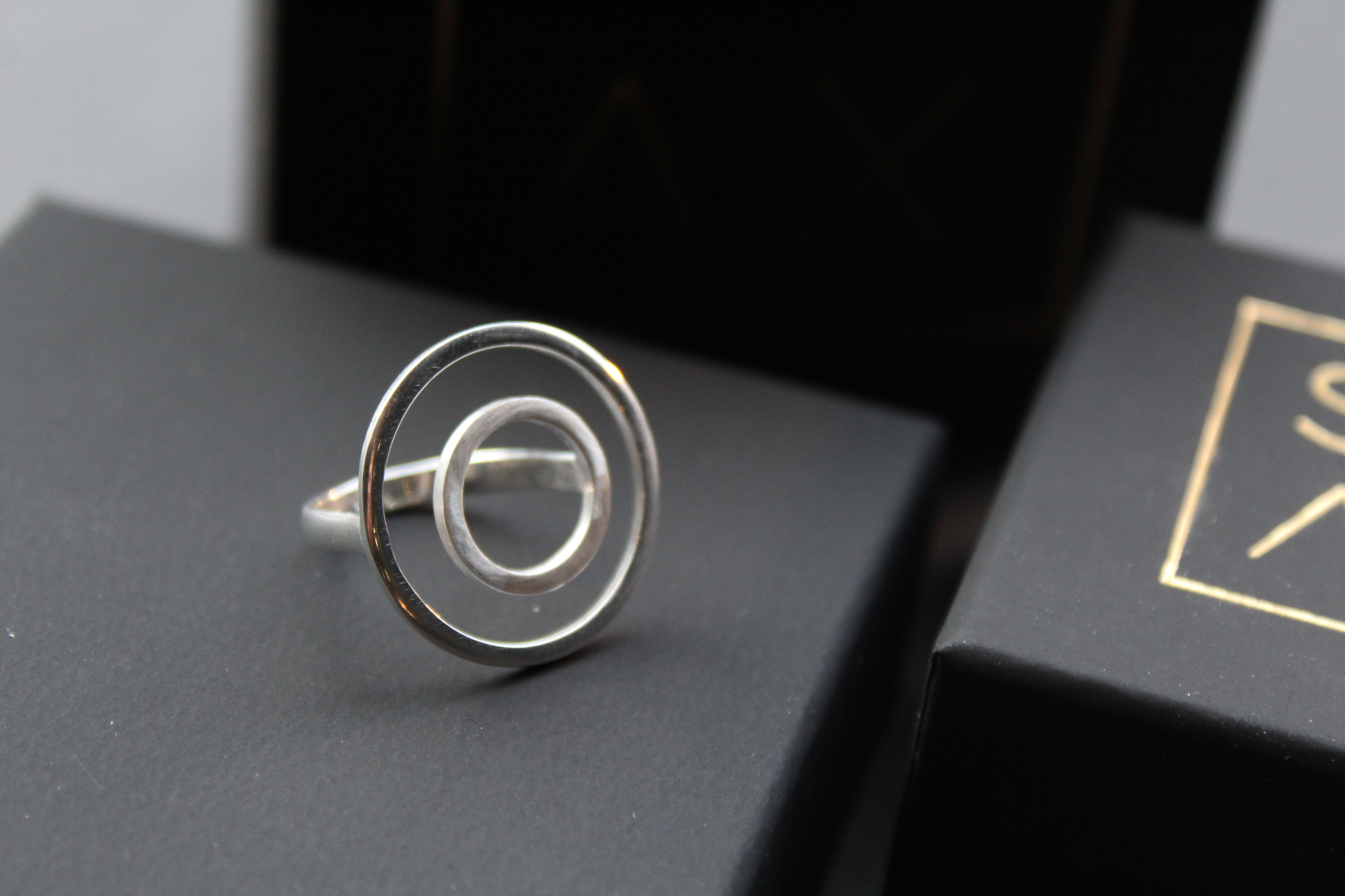Silver Circle Ring