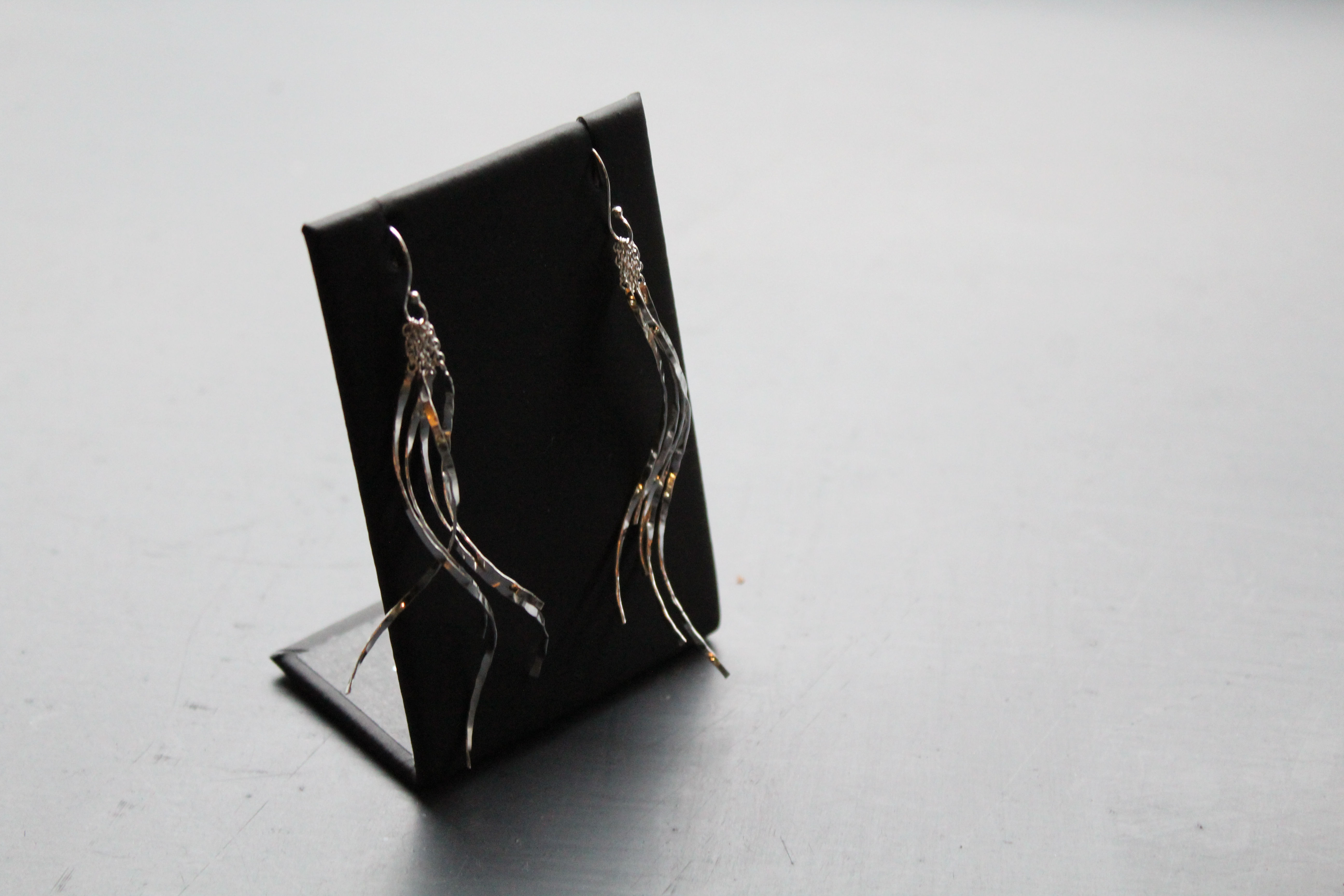 Graduated Strand Drop Earring