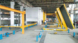 Precast concrete line