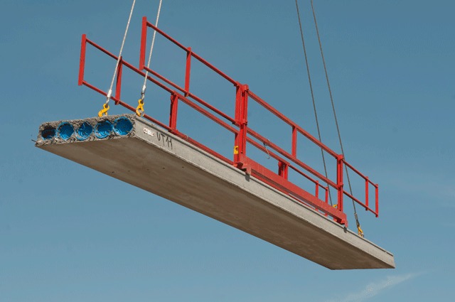 Precast concrete line
