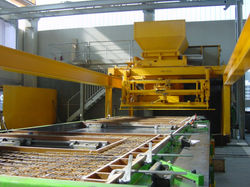 Precast concrete line