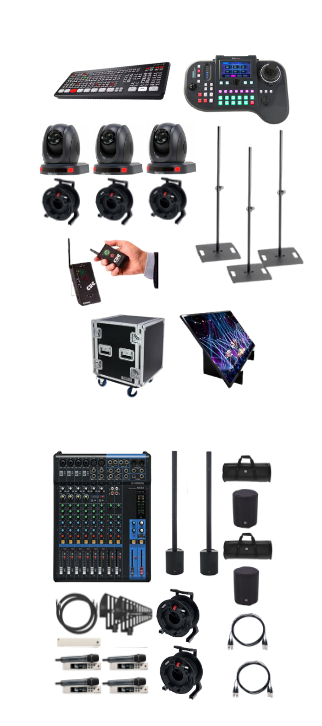 Pack captation et sonorisation