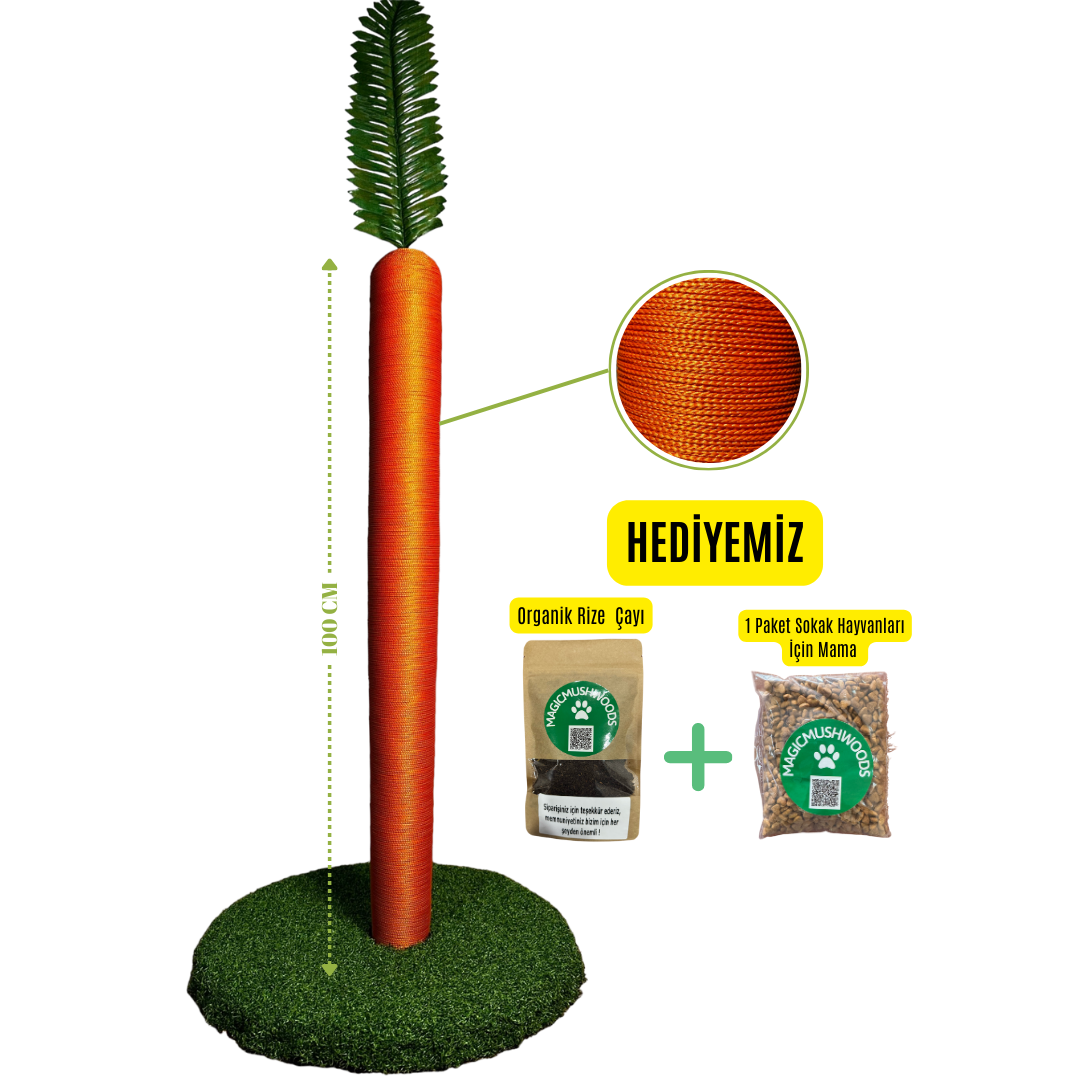 100 CM HAVUÇ TIRMALAMA
