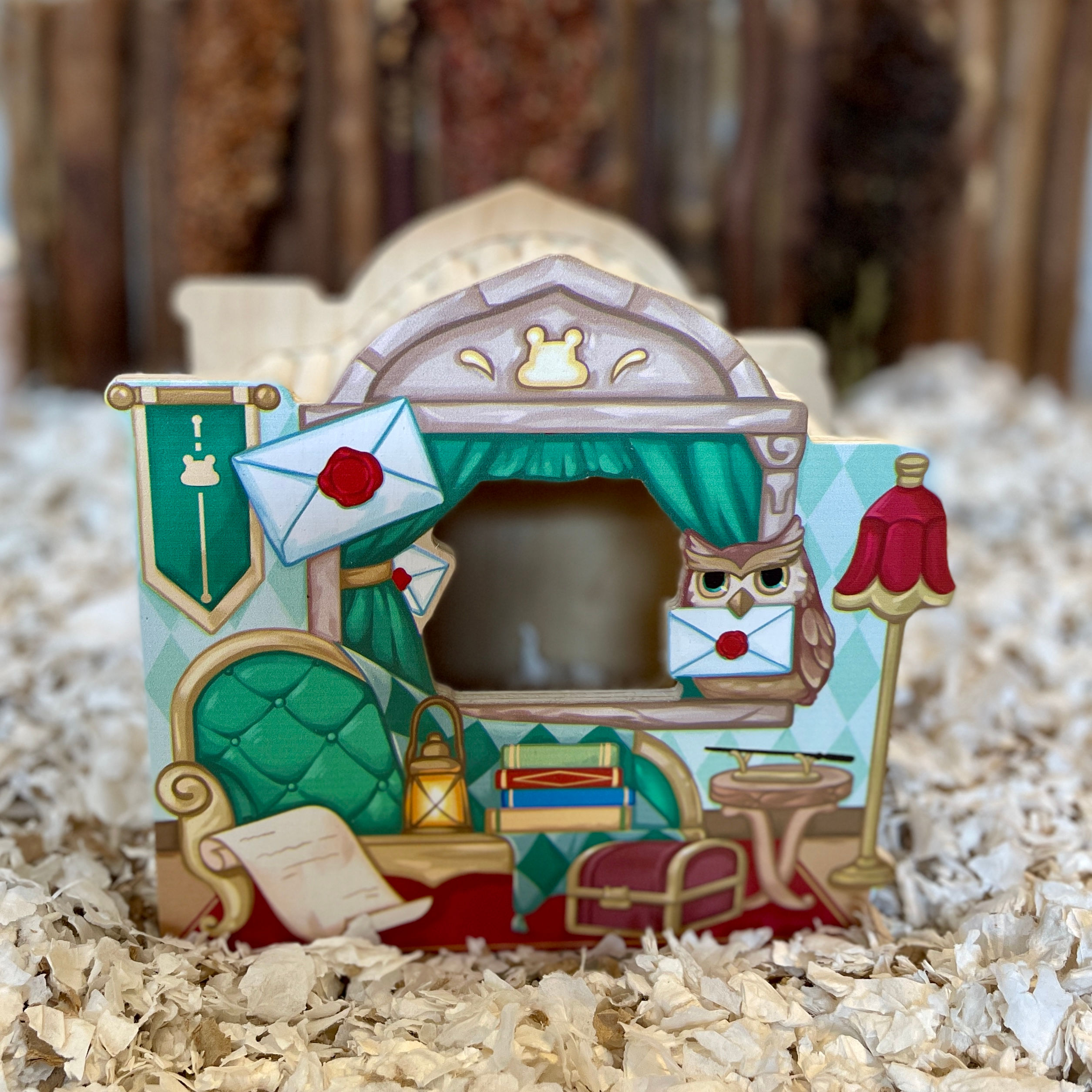 Cachette le salon du hamsterdor