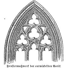 Gotischer Spitzbogen (von Wikipedia)