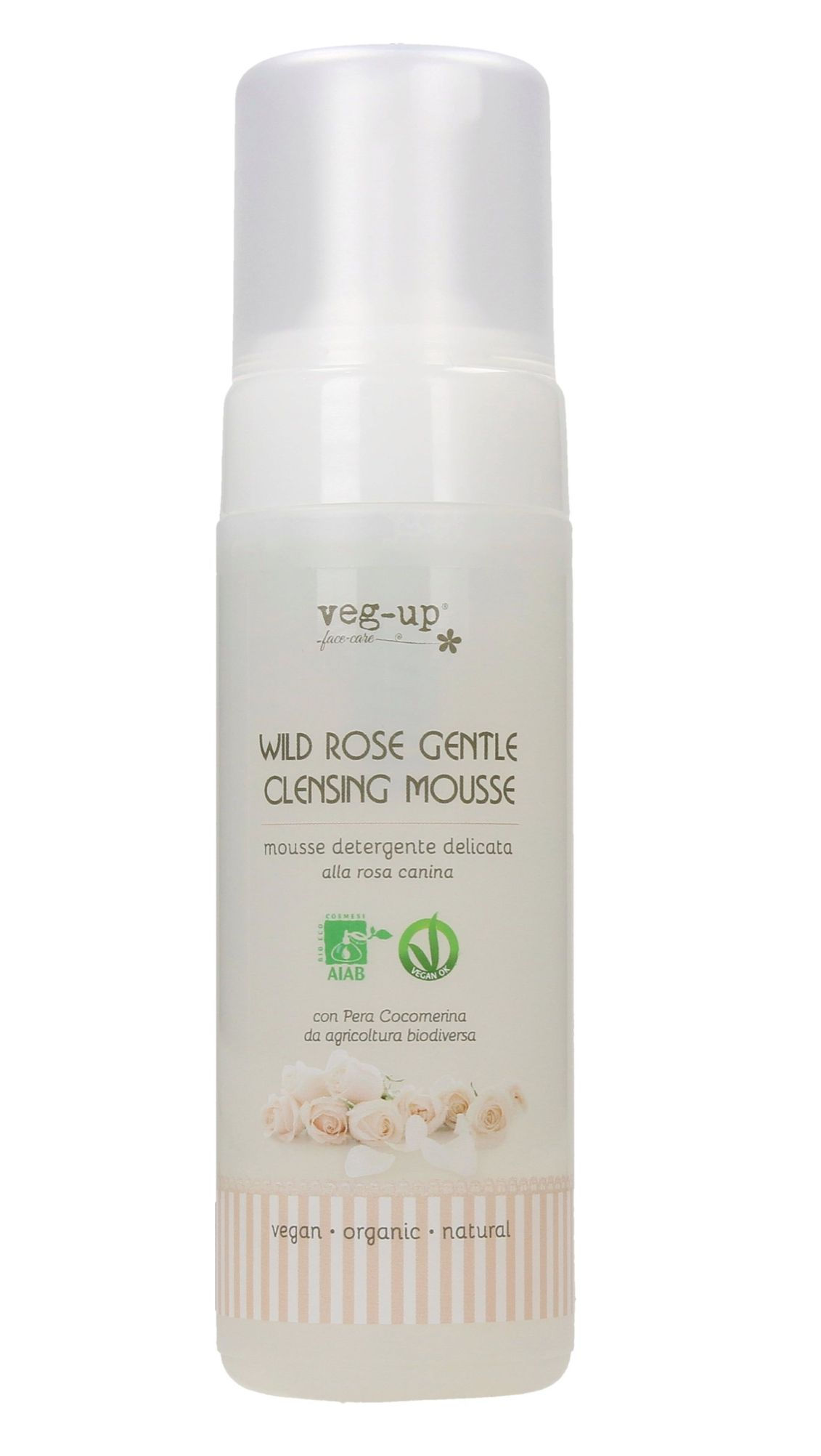 MOUSSE DETERGENTE DELICATA ALLA ROSA CANINA