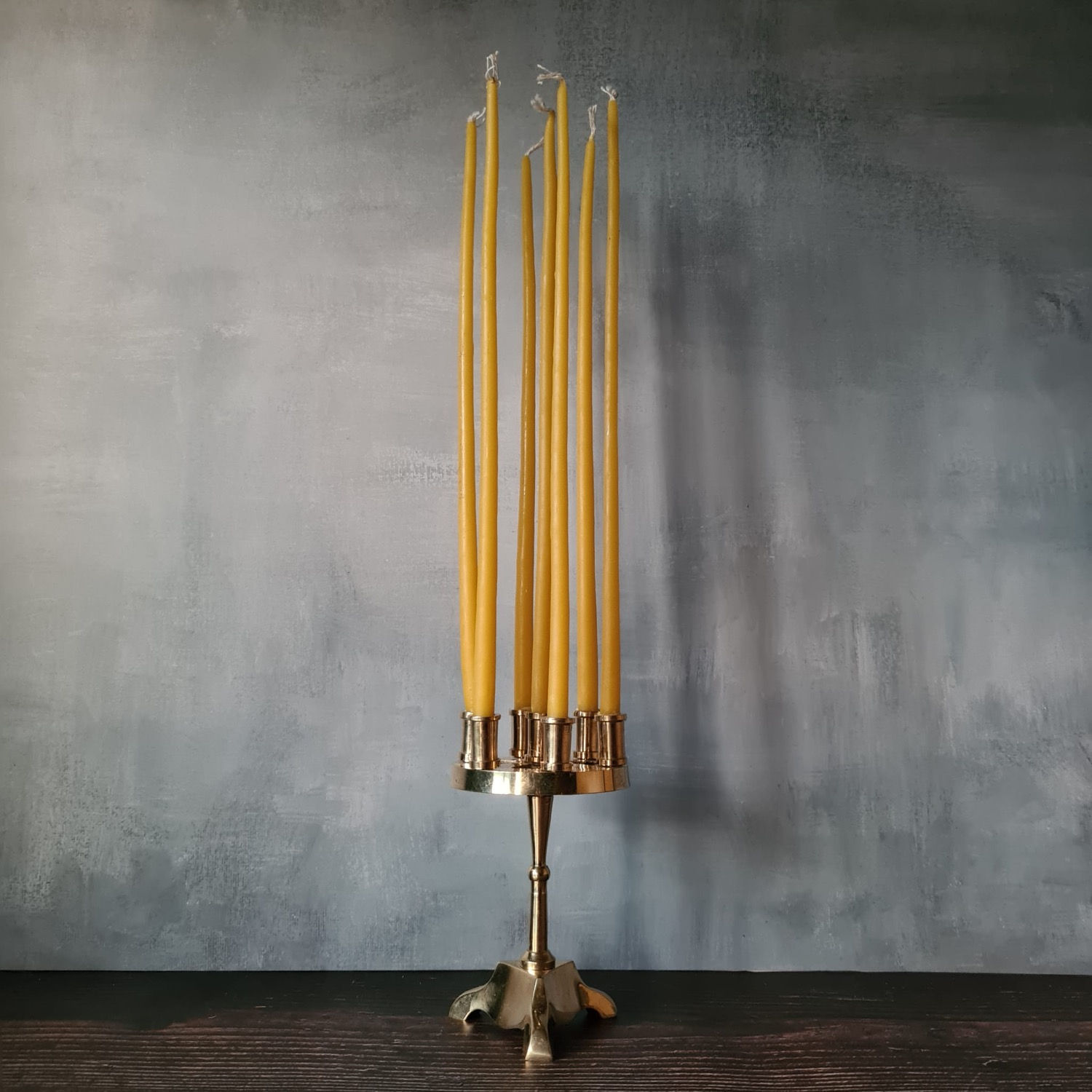 Brass 7 Candle candelabra 