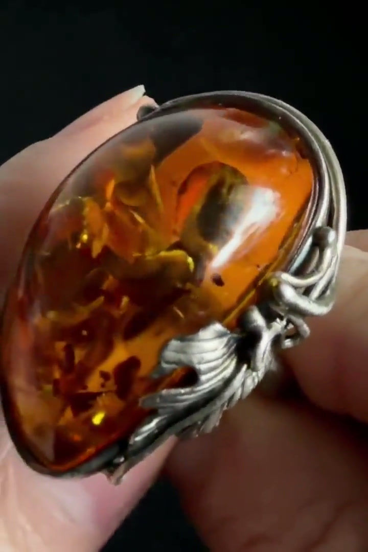 Thumbnail: Large Conjac Baltic Amber 