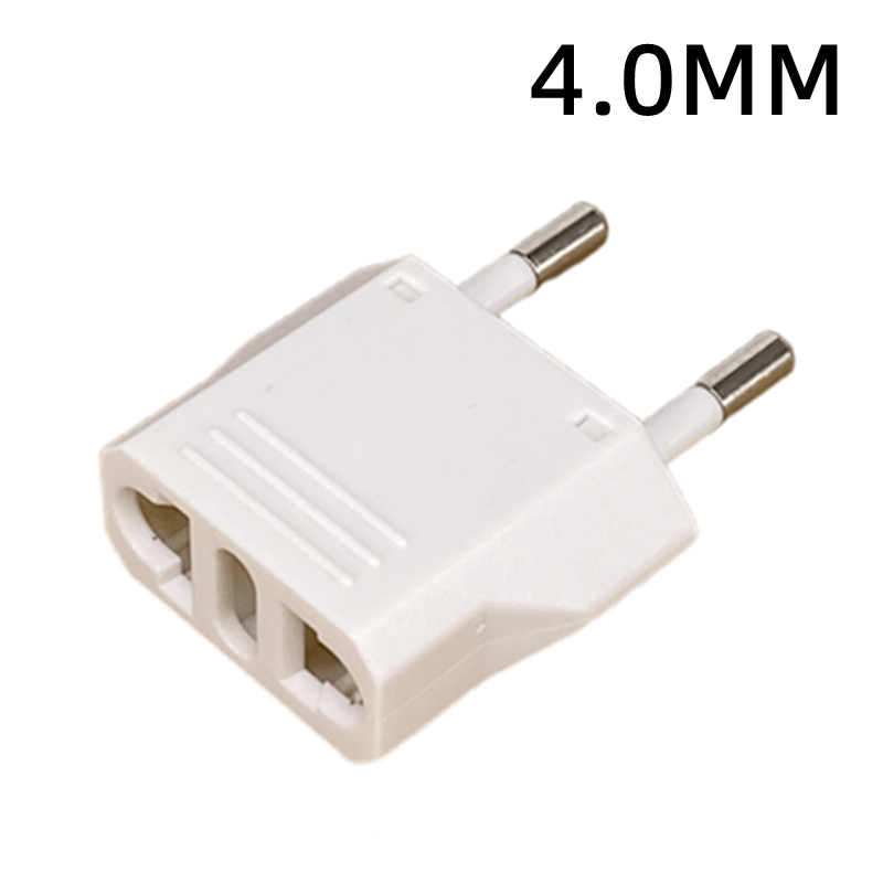 Thumbnail: 1-50pcs EU Euro KR Plug Adapter US to EU Plug Adapter Travel KR EU Adapter Elect