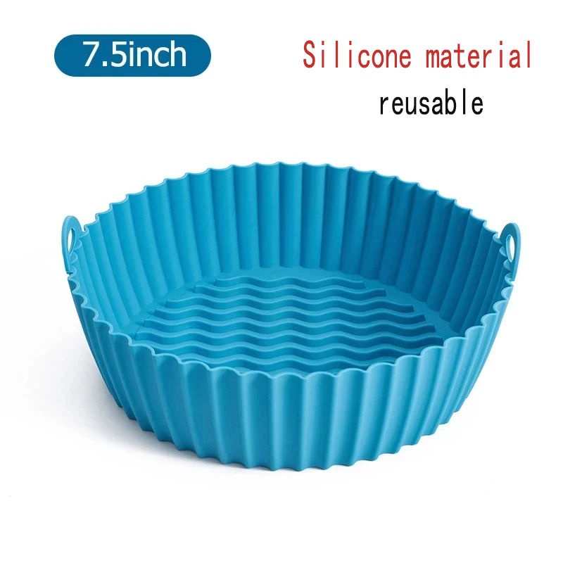 Thumbnail: 50Pcs Air Fryer Disposable Paper Non-Stick Airfryer Baking Papers Round Air-Frye