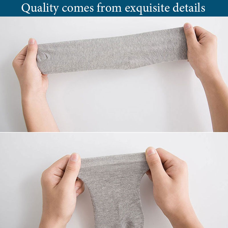 Thumbnail: 10Pairs/Lot Business Men's Cotton Socks New Style Black Casual Socks Soft Breath