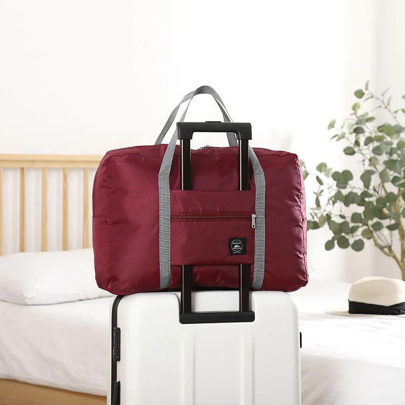 Thumbnail: Foldable Travel Duffel Bag for Airlines Carry on Bag for Women and Girls Lightwe
