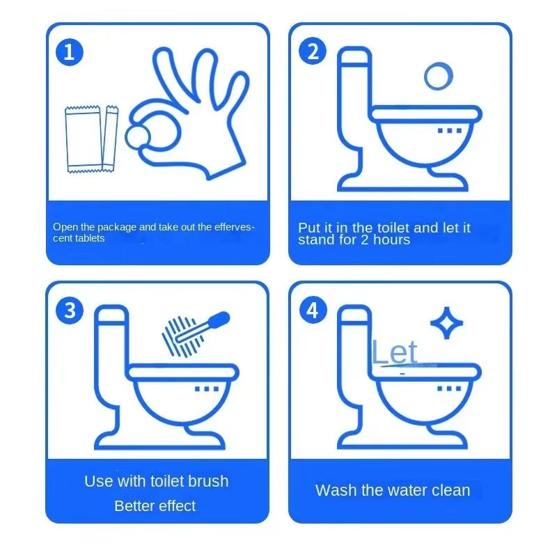 Thumbnail: 3/10/20Pcs Toilets Cleaning Effervescent Tablet Toilet Cleaner Deodorant Remover