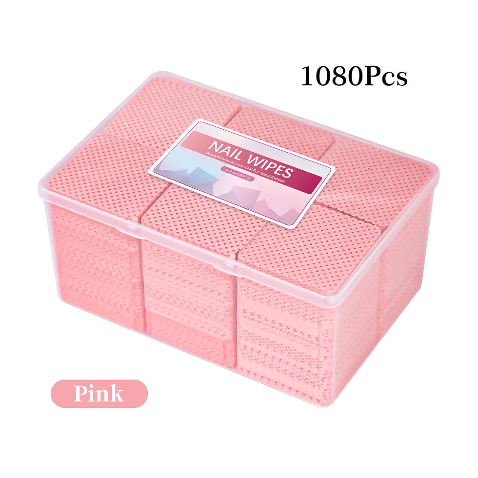 Thumbnail: Lint-Free Nail Polish Remover Cotton Wipes UV Gel Tips Remover Cleaner Paper Pad