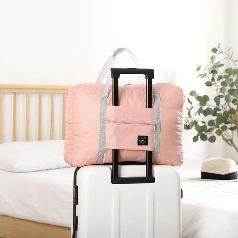 Thumbnail: Foldable Travel Duffel Bag for Airlines Carry on Bag for Women and Girls Lightwe
