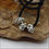 Thumbnail: HB004 ~ Hill Tribe Silver Spacer Beads ~ Package of 2