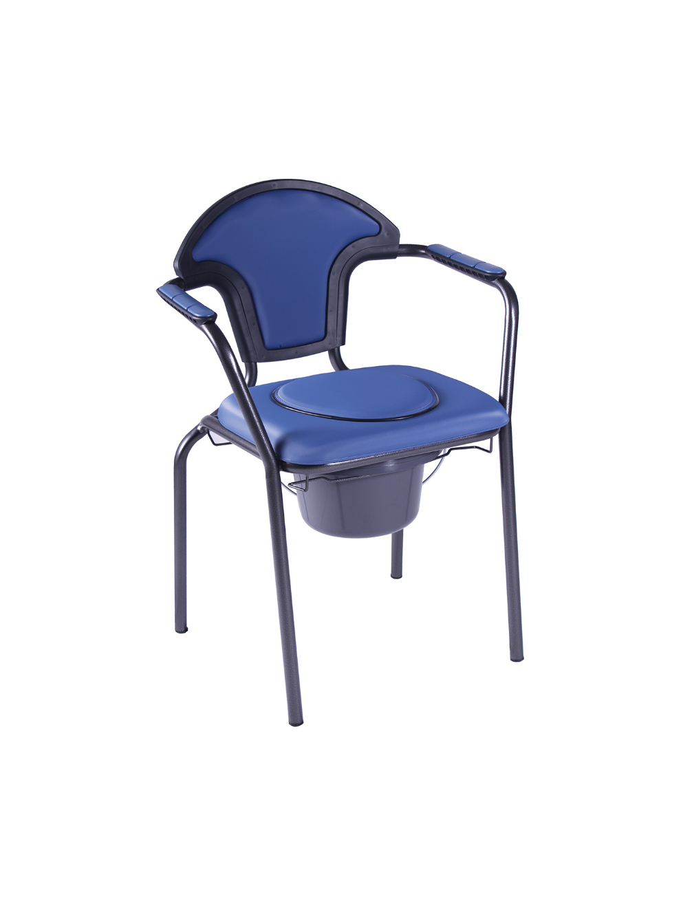Chaise percée Océan - bleu fixe