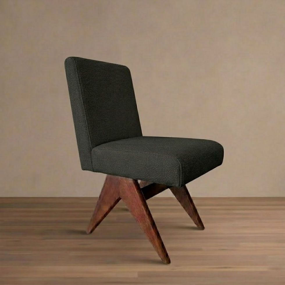 Miniatura: Silla Valencia De Madera