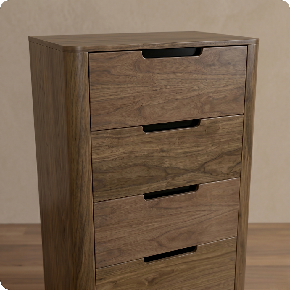 Miniatura: Cajonera Coba Nogal