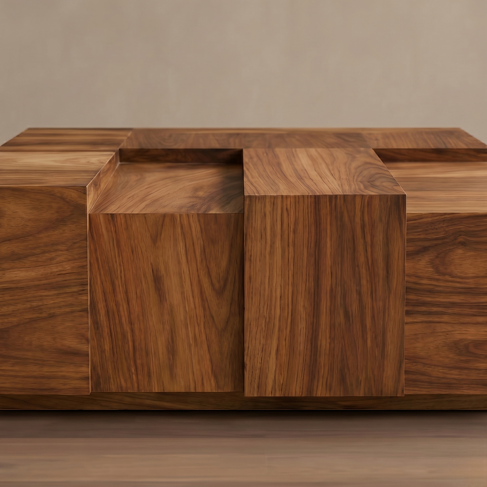 Miniatura: Mesa de centro Quali Madera de Parota