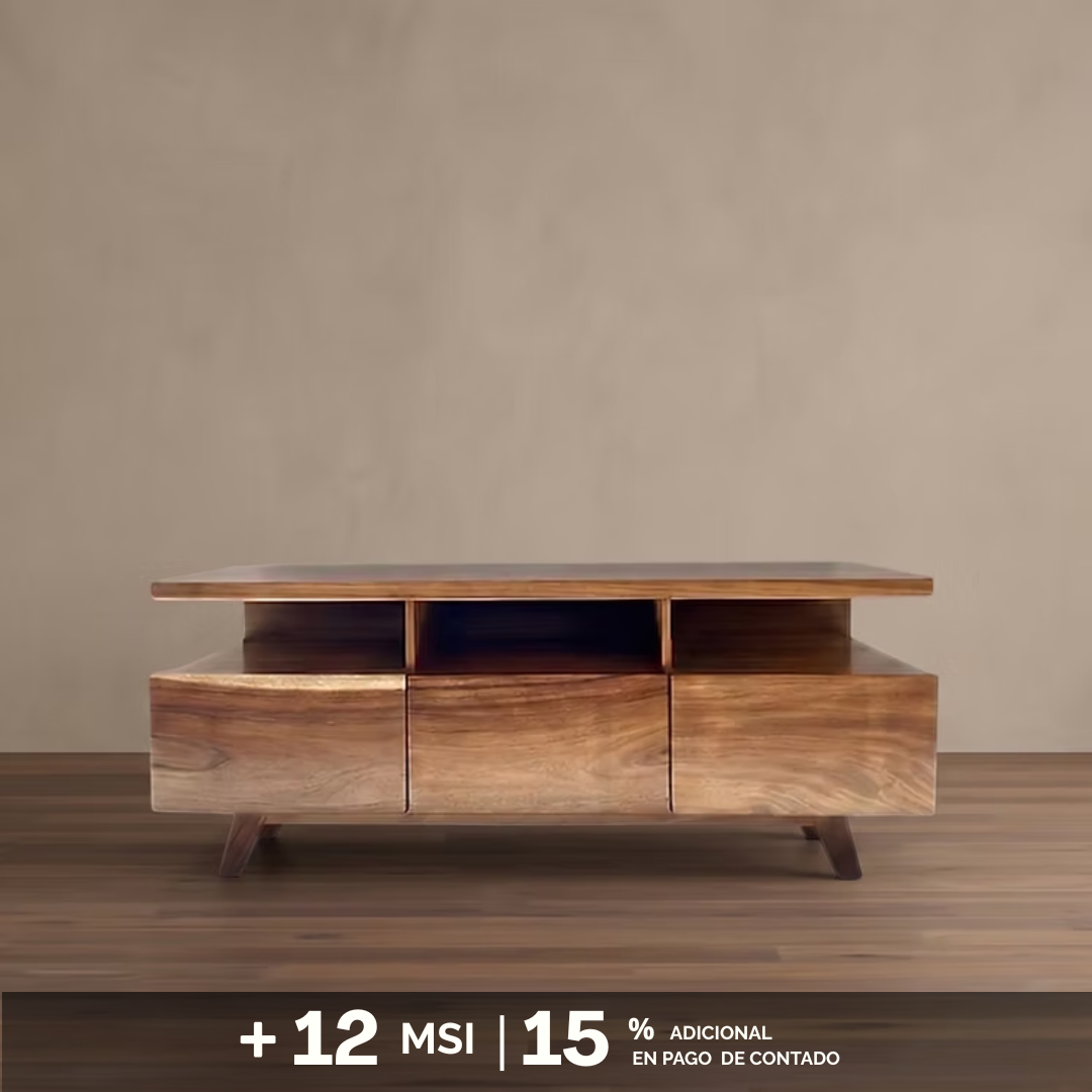 Mueble de tv Tonalá Parota