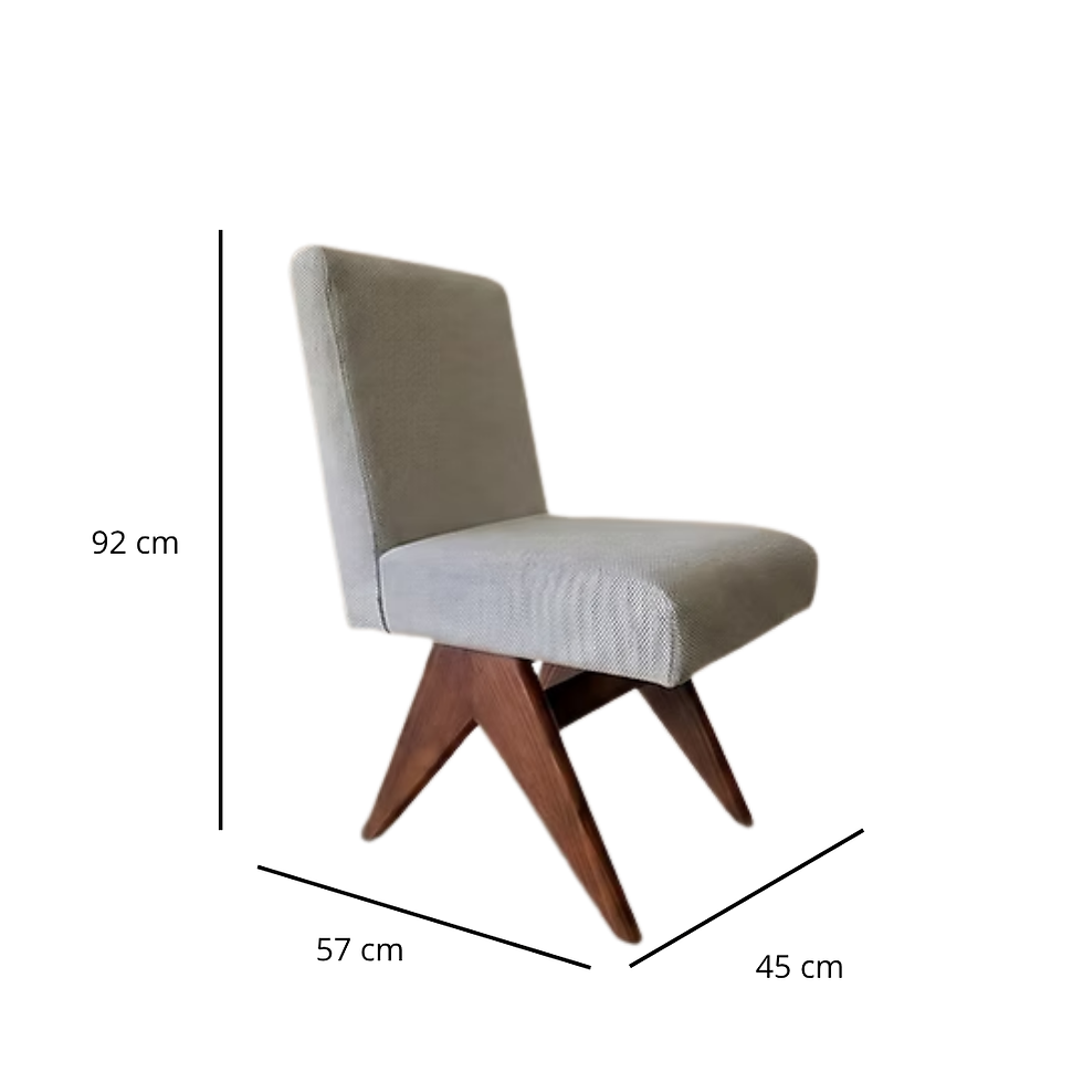 Miniatura: Silla Valencia De Madera