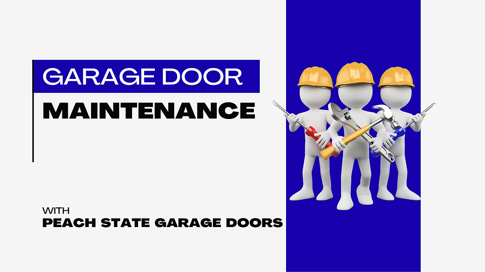 Garage Door Maintenance: 5 Things Homeowners Should Do Yearly