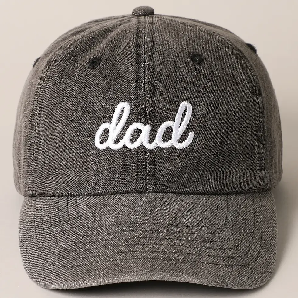 Casquette en Jean Dad