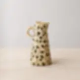 Vase en céramique feuillage