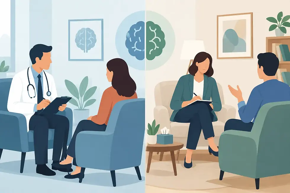 Psychiatrist Versus Psychotherapist Explained
