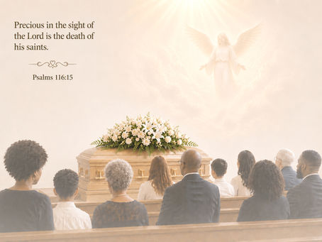 God's Love for Us in Death [He's There with Us]