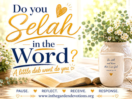 My Selah Formula [For Revelation, Strength, Faith, and Hope]