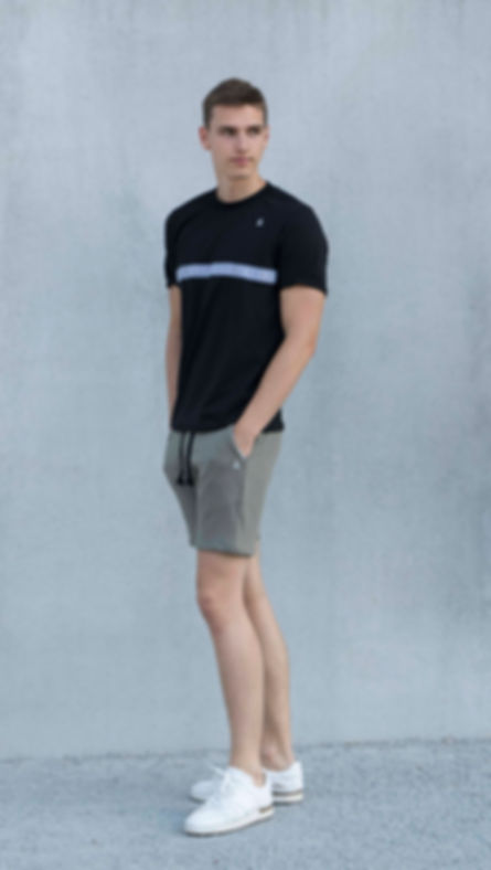basic t-shirt in het zwart