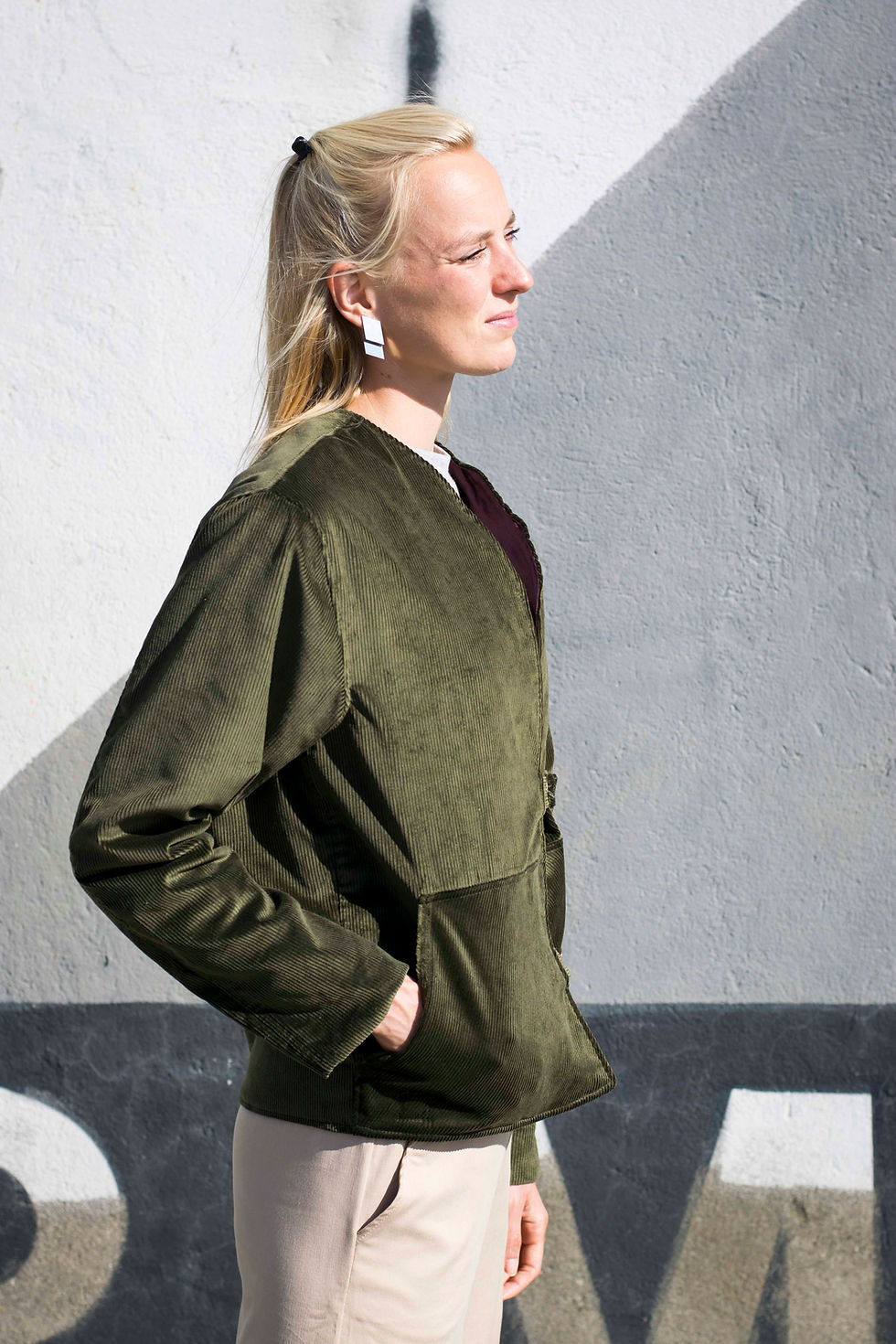 Thumbnail: REVERSIBLE BOMBER JACKET unisex