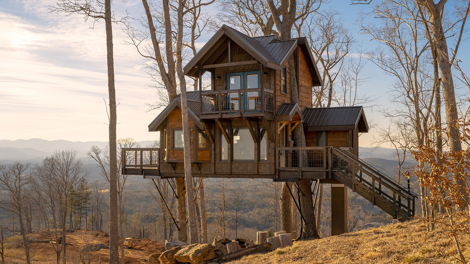 Earth and Sky Dwellings mountain view