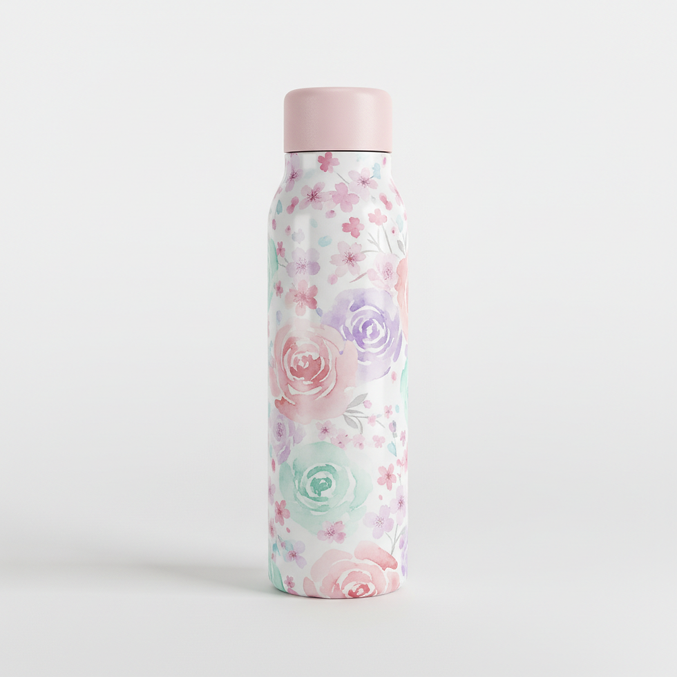 Watercolor Hydration Bottle