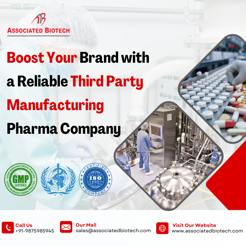 Boost Your Brand with a Reliable Third Party Manufacturing Pharma Company