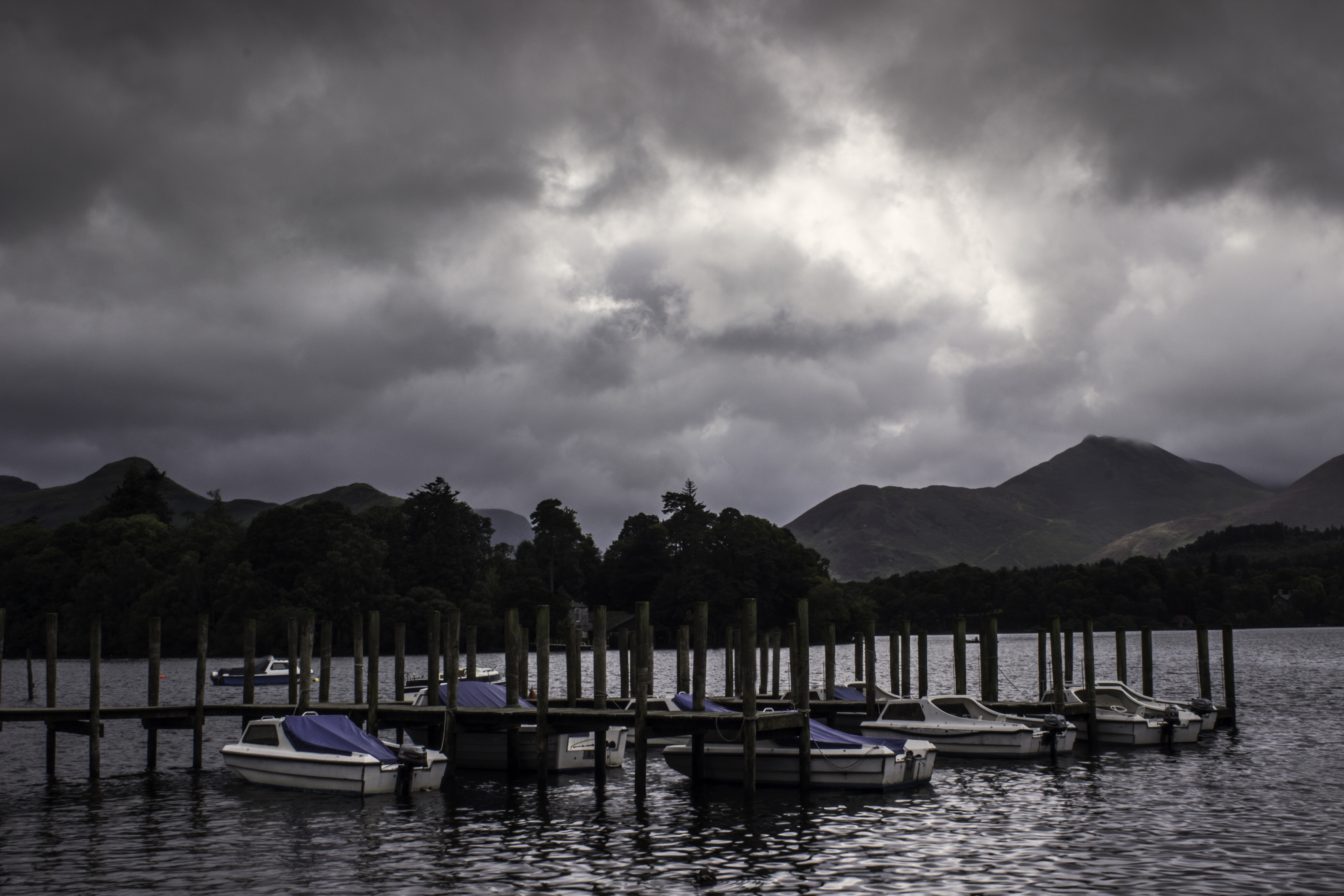 Boats on Derwentwater