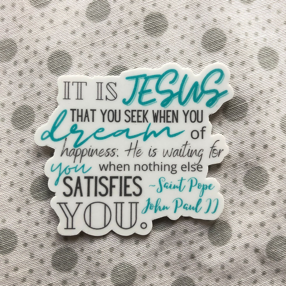 Thumbnail: "It Is Jesus" Vinyl Sticker