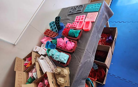 Unique molds for custom candles in edmonton