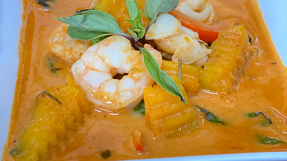 ★ Seafood Pumpkin Curry