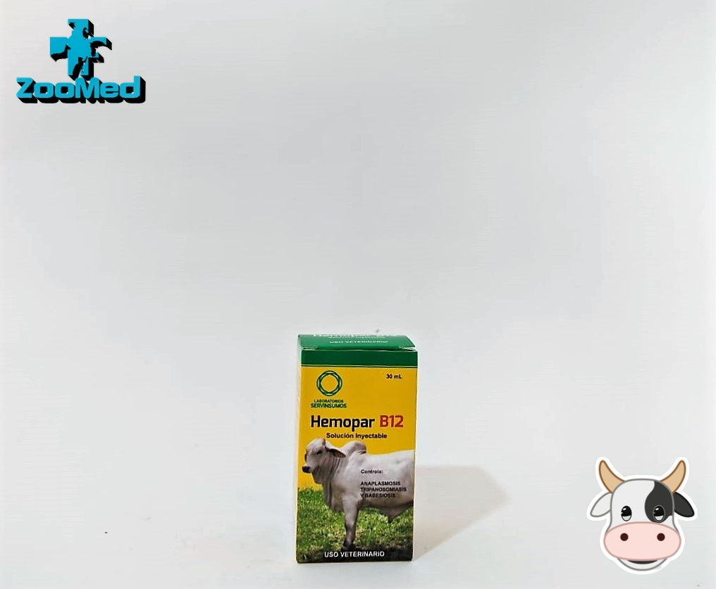 Hemopar B12 Hemoparasiticida x 30 mL