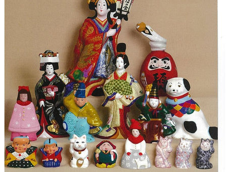 岐阜県郷土工芸品　瑞浪土人形　おひなの会展2025