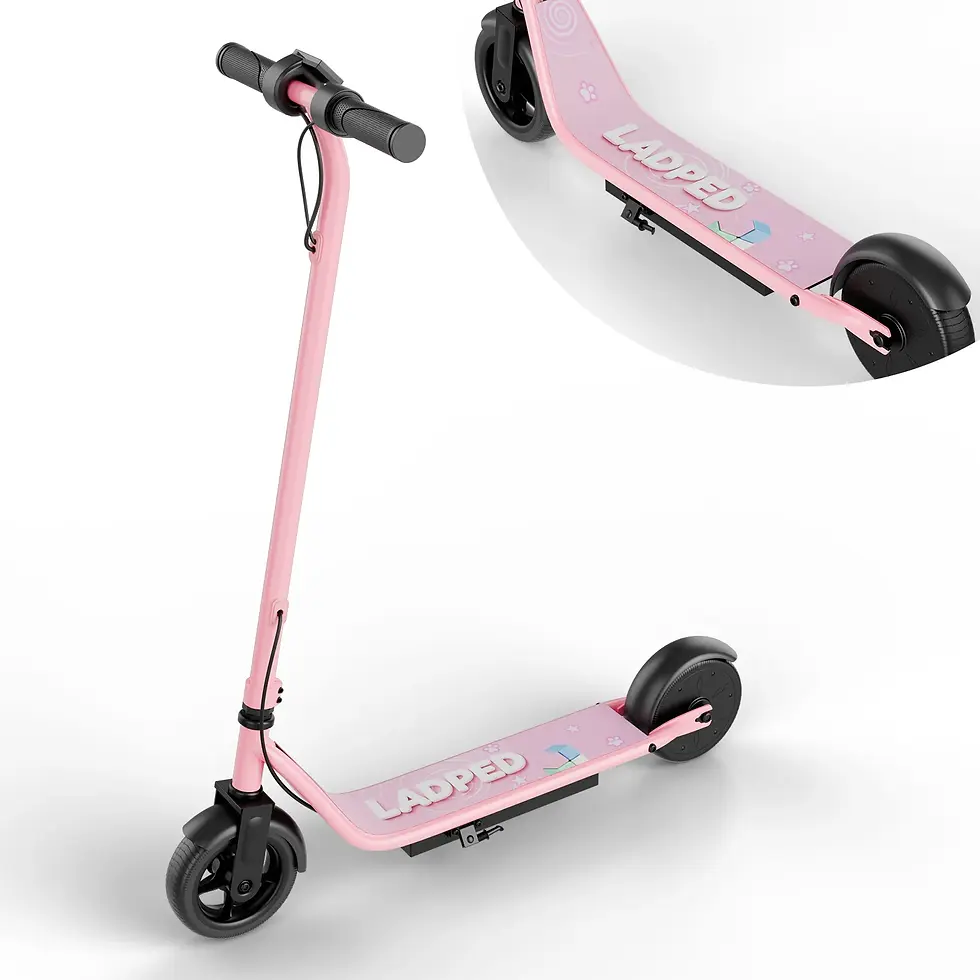 Thumbnail: Electric Scooter Kids-3/6/9mph Three Speed Modes10Mile Max Range, 250W,6.5 tire