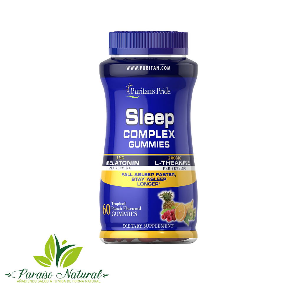 Gomita Sleep Complex con melatonina y L-teanina