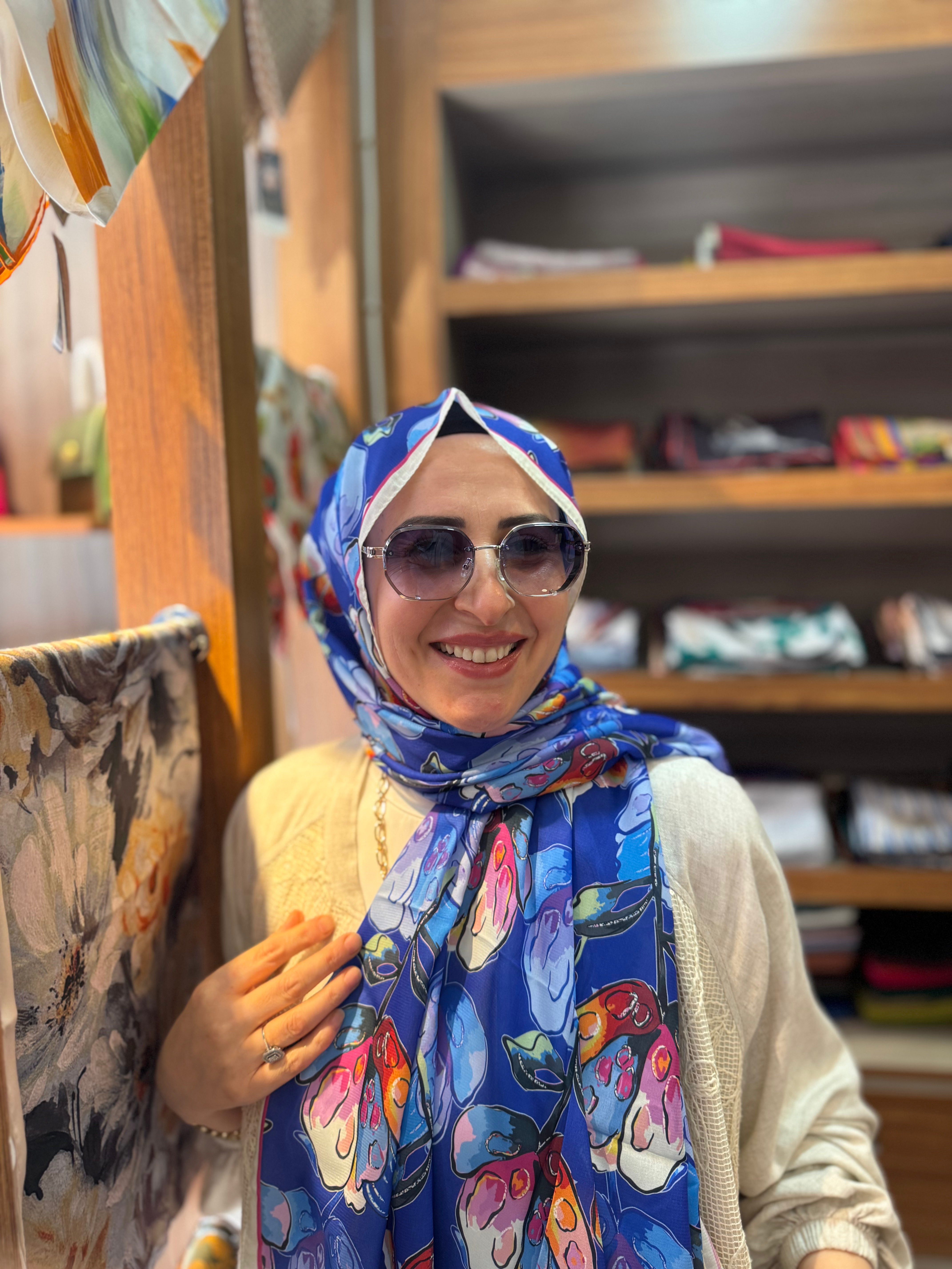 Nesscarf Pamuk İpek Şal