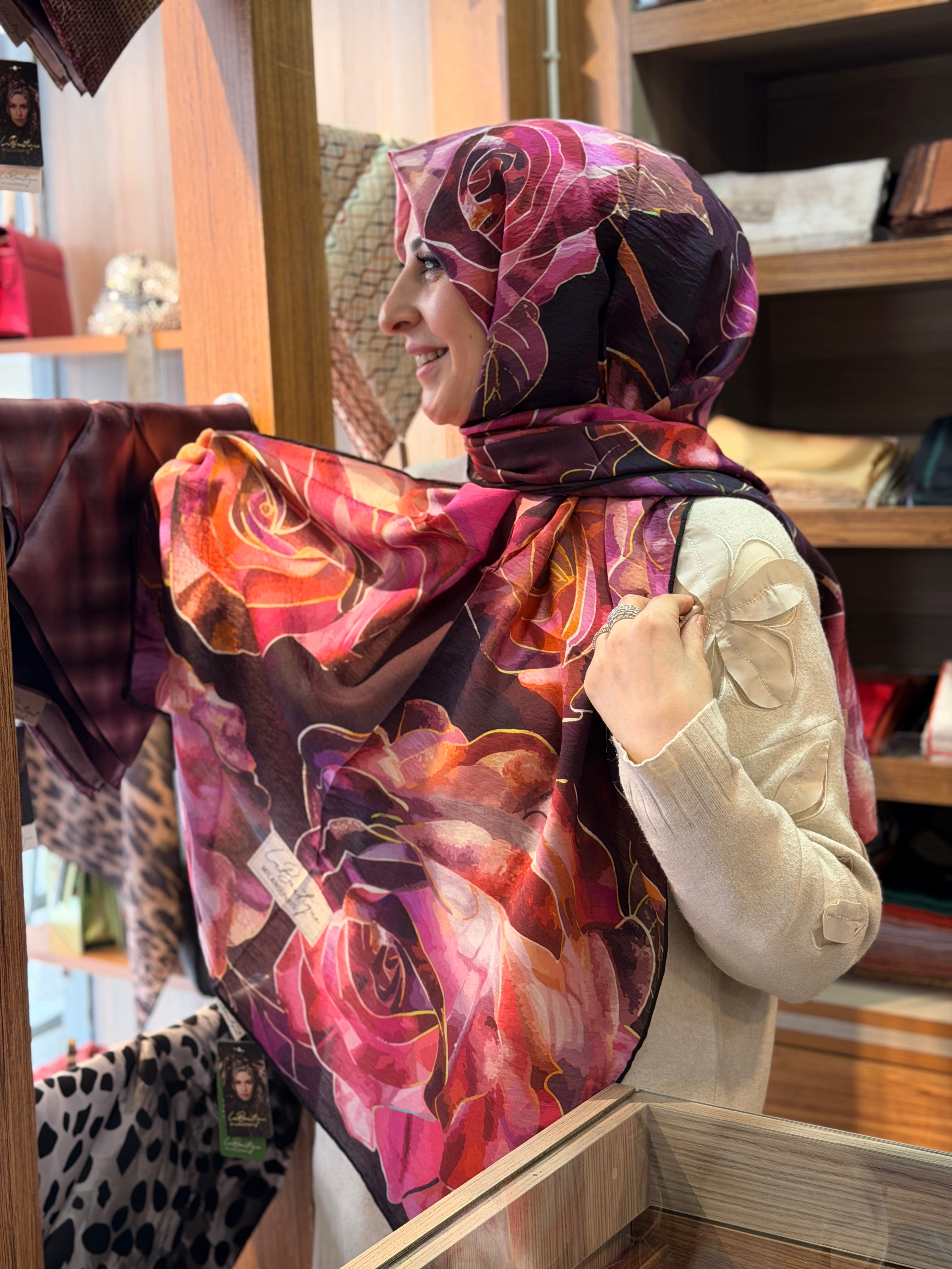 La boutique GÜZ ŞAL 70x190 cm