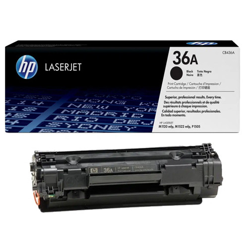 HP Black 36A Toner Cartridge